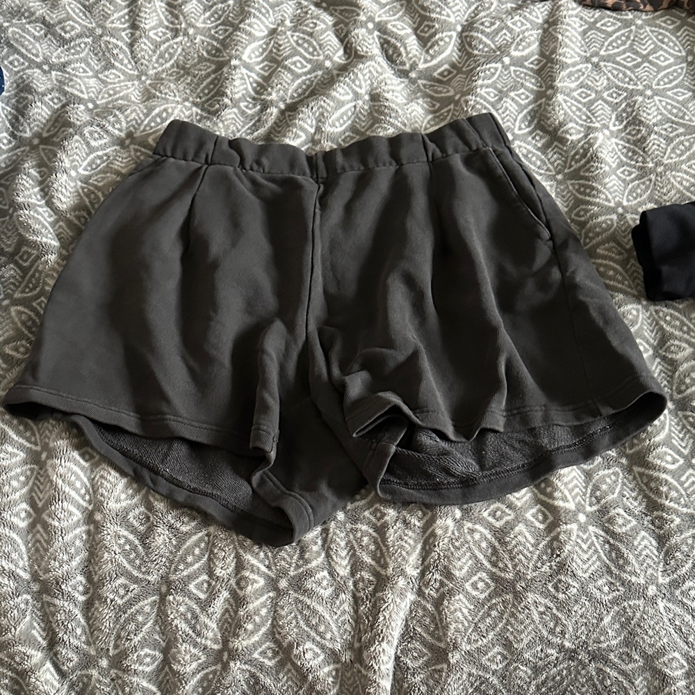 Comfort Fleece Lined grey Women's Shorts